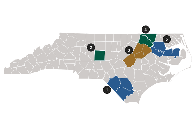 Community networks in North Carolina