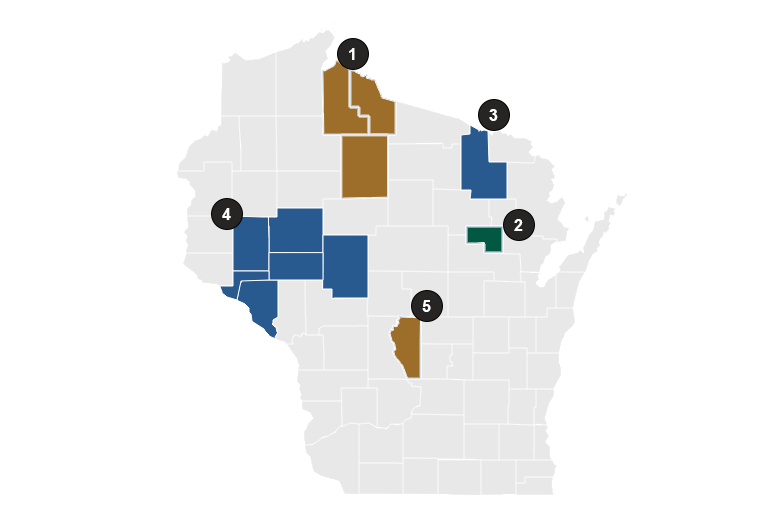 Community networks in Wisconsin