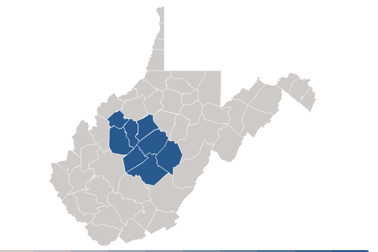West Virginia Map 