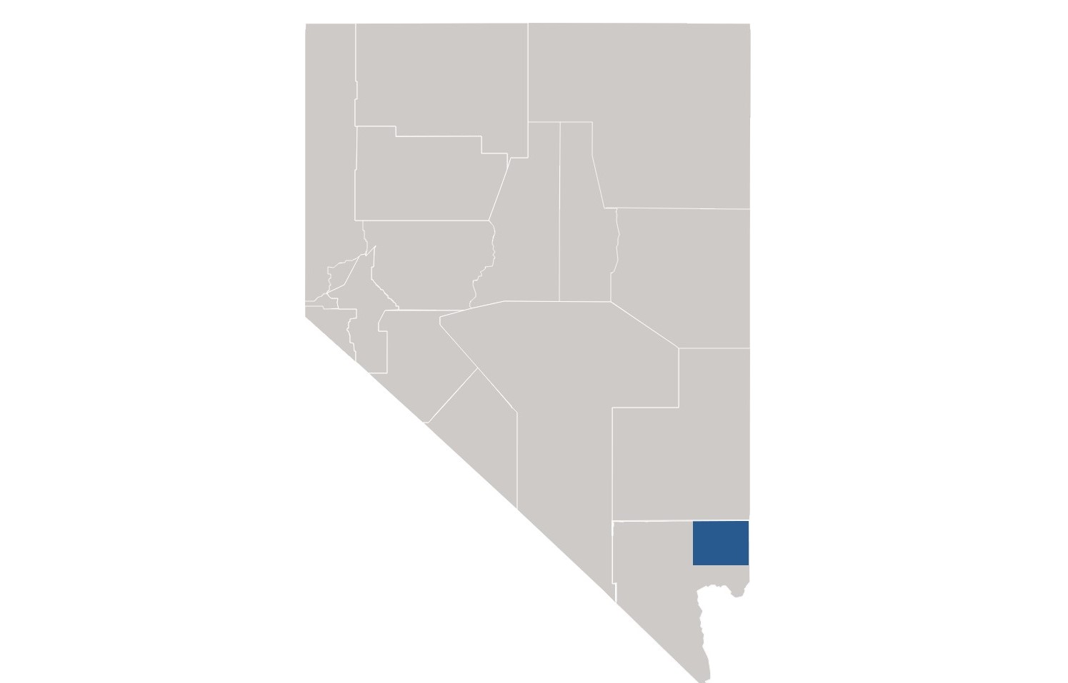 Moapa Valley State Map Image