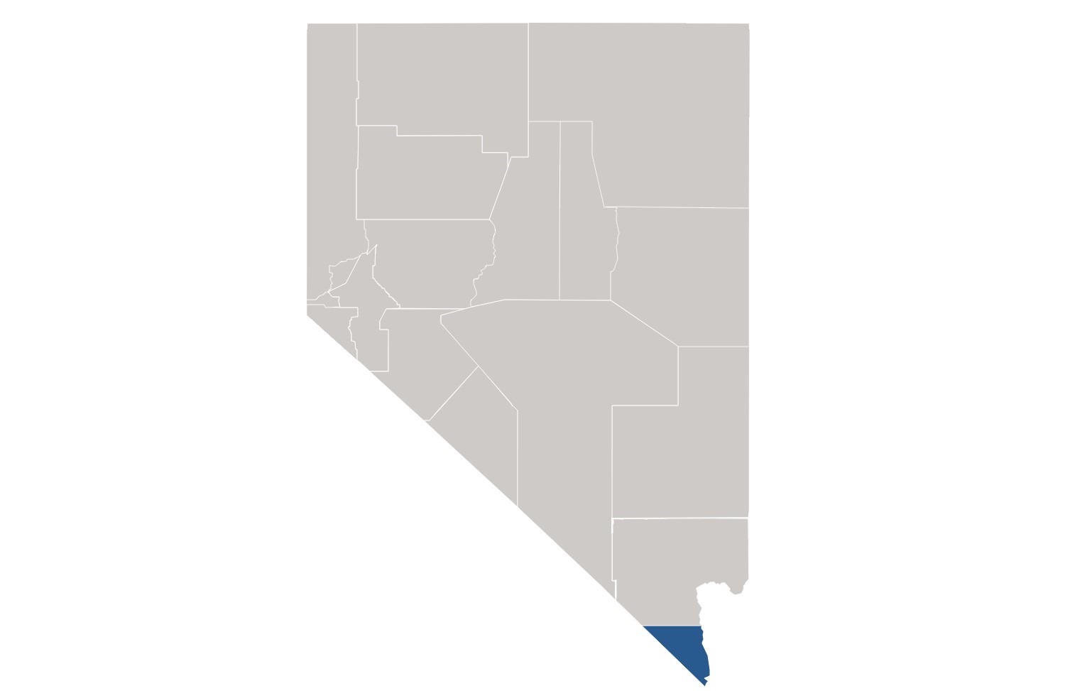 Southern Clark County Map