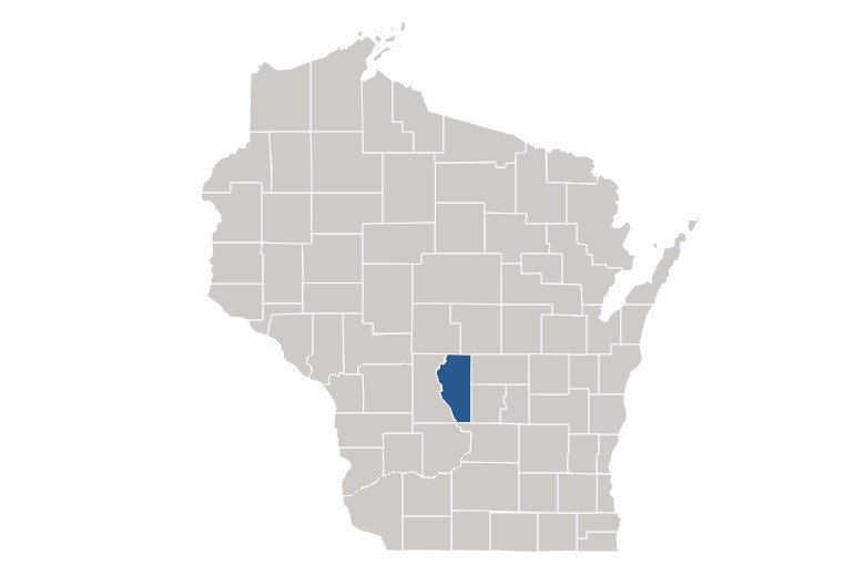 Adams County State Map