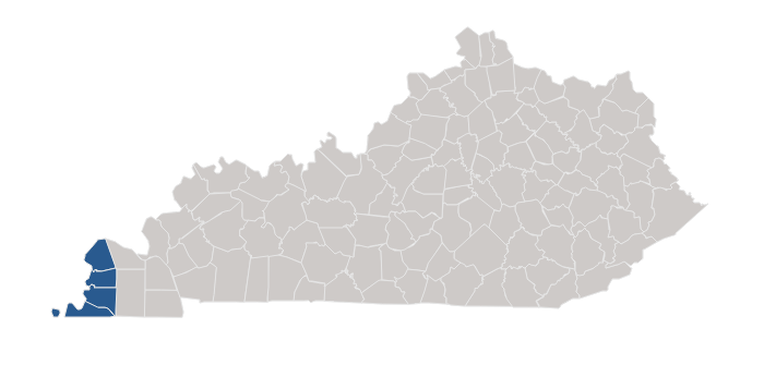 Map of Fulton Counties