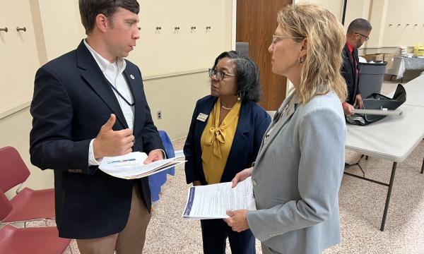 RPN Staff discuss at the RPN Forum