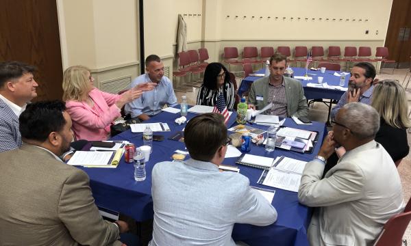 Groups discuss at RPN Forum