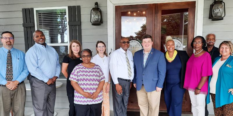USDA RD with Twin City Mayor Matt Donaldson and key community decision-makers