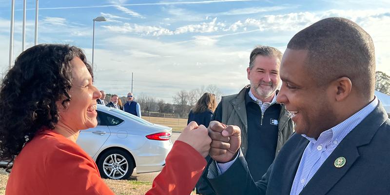 USDA’s Under Secretary for Rural Development, Xochitl Torres Small, visiting Wilson, North Carolina