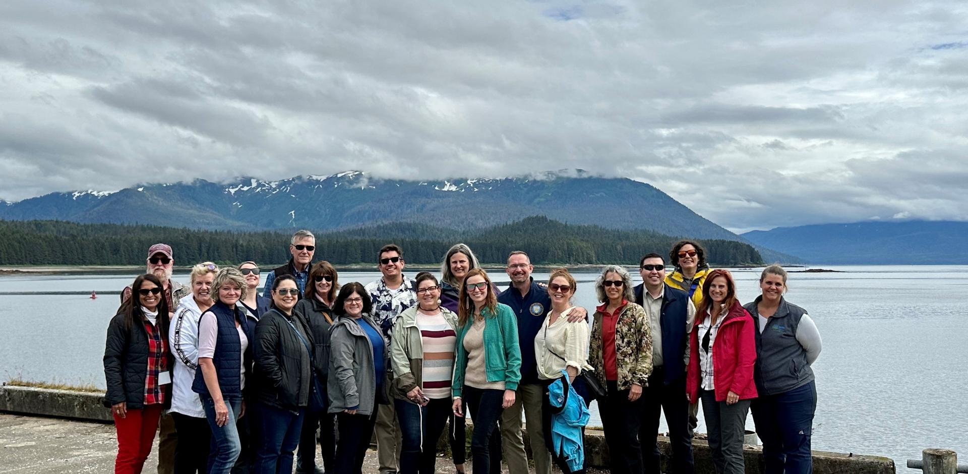 The City of Angoon, the Angoon Community Association, and the village corporation Kootznoowoo Inc. hosted leaders from USDA’s Rural Partners Network, Office of Tribal Relations, and 12 state directors in southeast Alaska, June 27, to share some of the opportunities and challenges of supporting projects in villages that are not on the road system. 